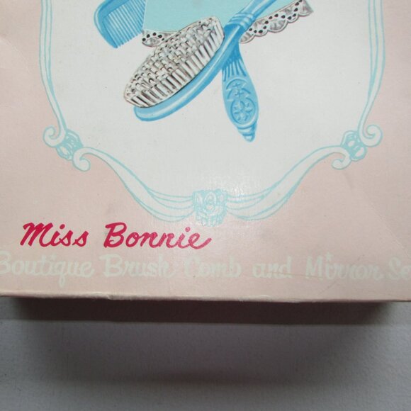 Miss Bonnie Mirror and Brush Set - Vintage - Picture 2 of 7